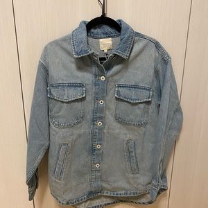 Favorite Daughter denim shacket. Brand new